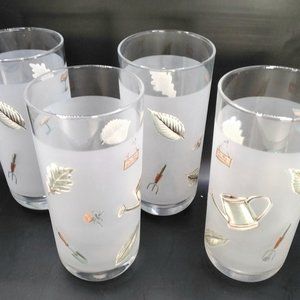 Pfaltzgraff Naturewood Set of 4 drinking Glasses 16oz.